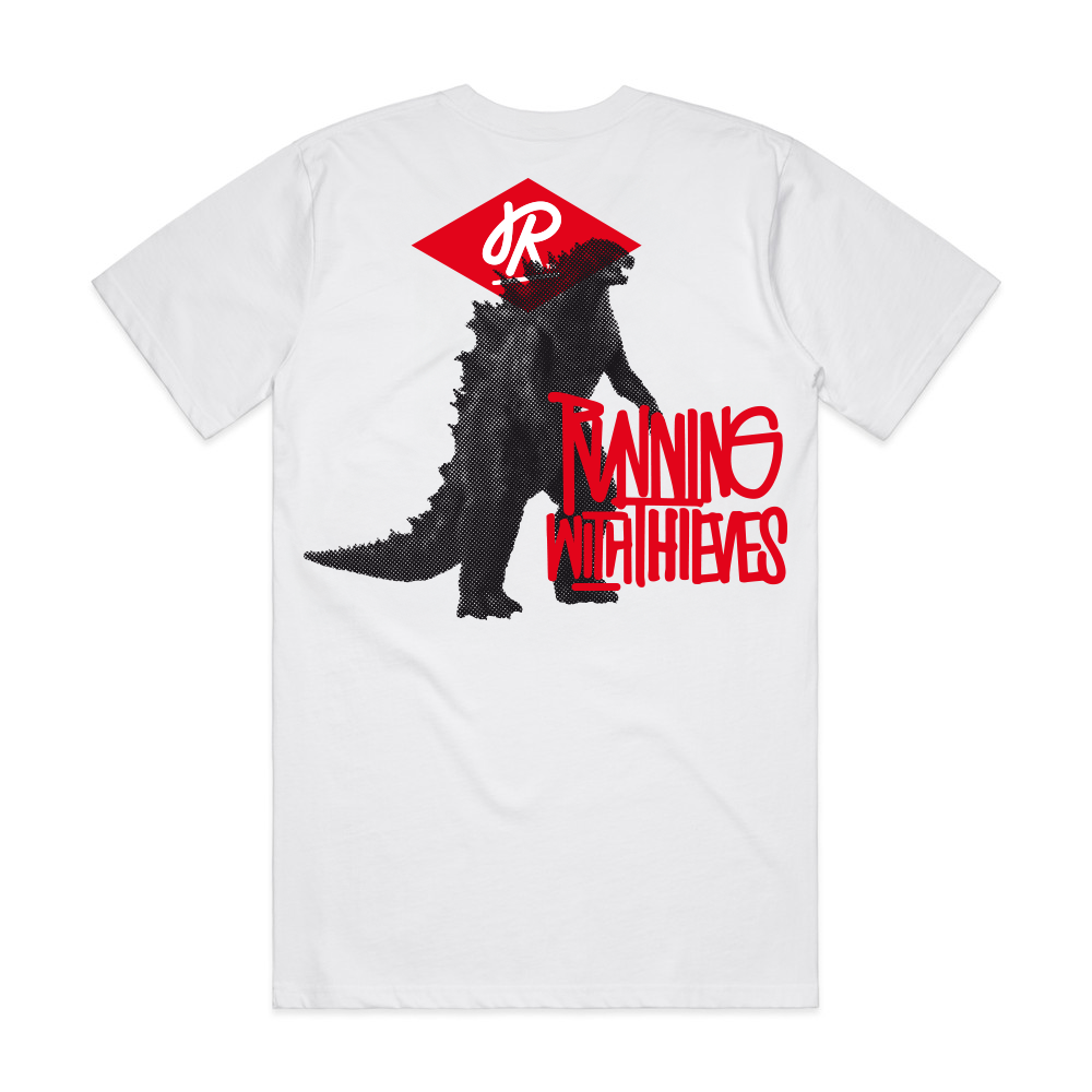 Godzilla T-shirt White - Main Image