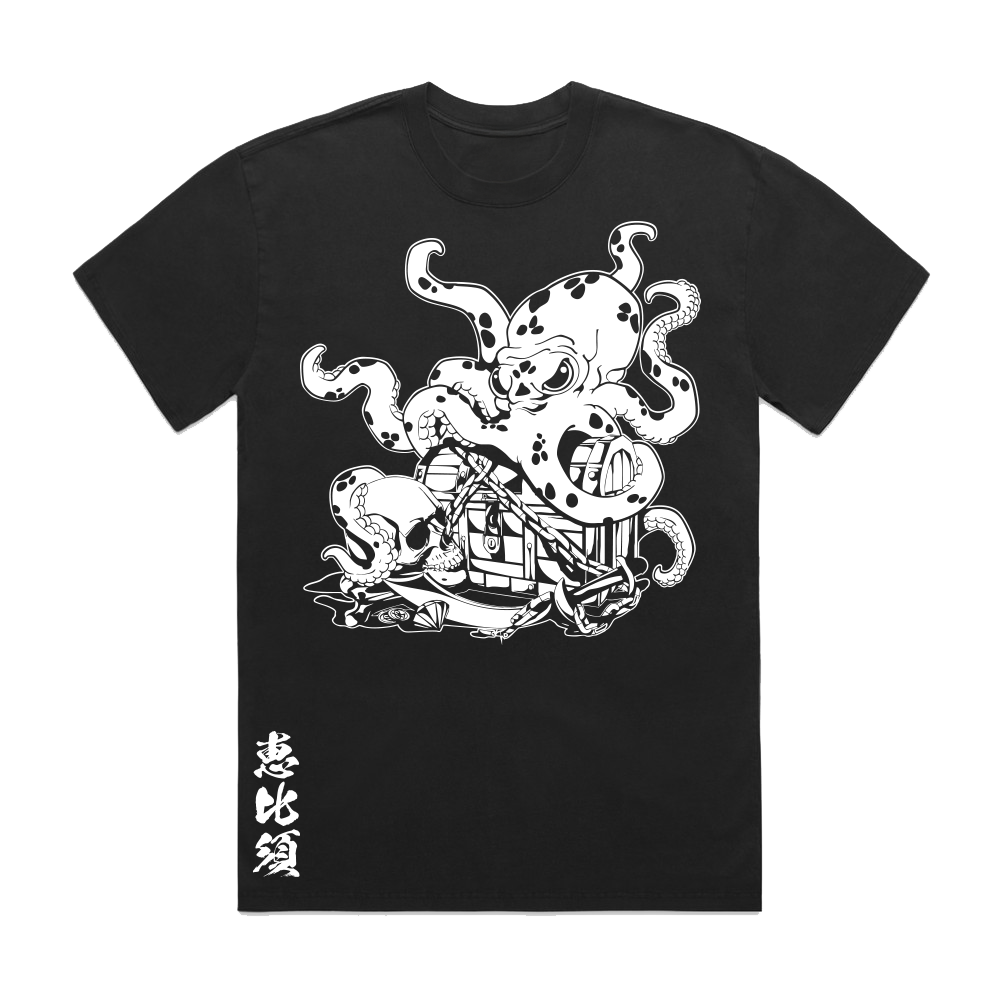 WA Ink - Dead Man's Chest Tee - Black
