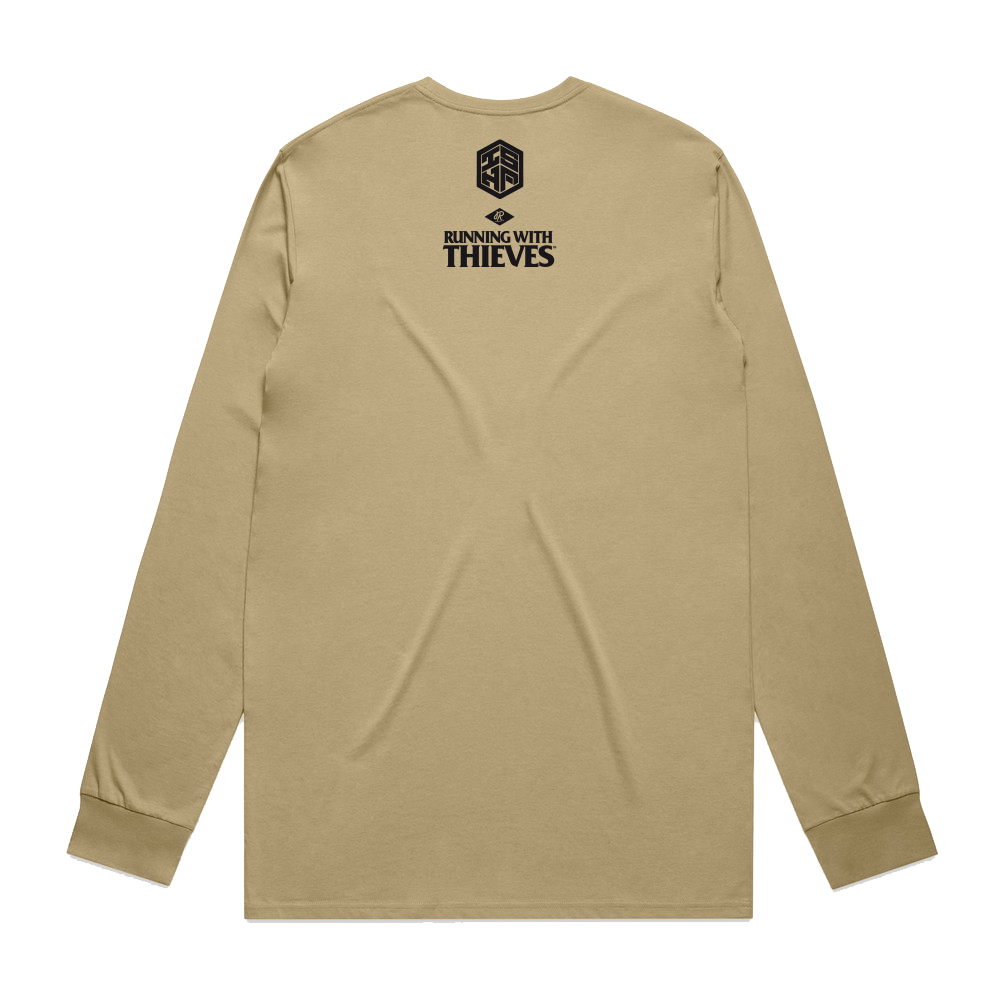 WA Ink - Dead Man's Chest L/S - Kahki
