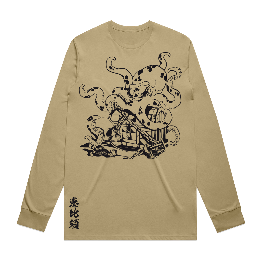 WA Ink - Dead Man's Chest L/S - Kahki