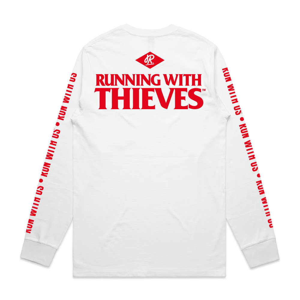 RWT LS - White / Red