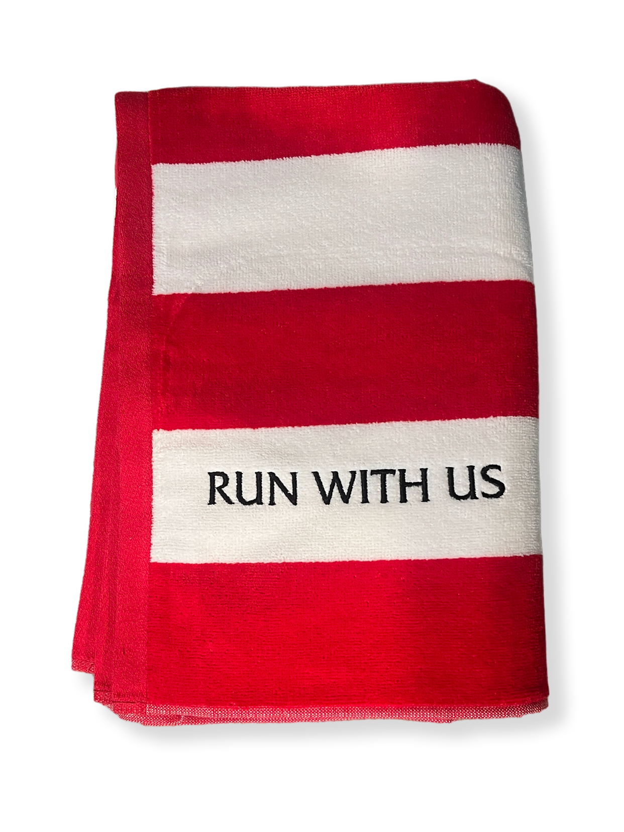 Run with Us Beach Towel